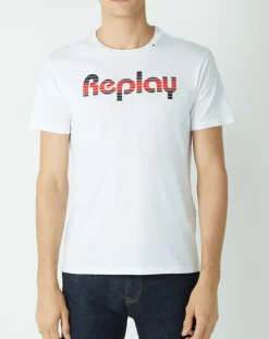 T-Shirt Logo blanc