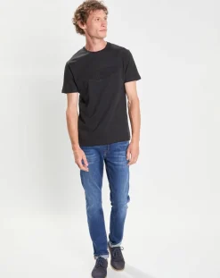 T-Shirt manches courtes Aston Martin Racing Embossé noir