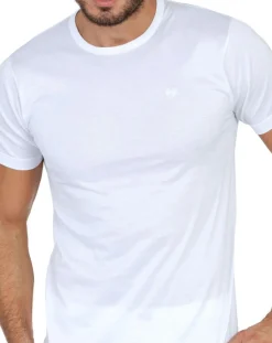T-Shirt manches courtes Coton blanc