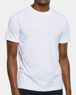 T-Shirt manches courtes Hackett Face blanc