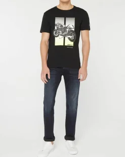 T-Shirt Moto Bike noir