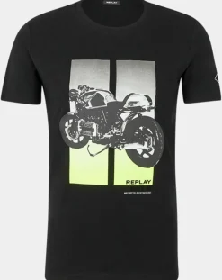 T-Shirt Moto Bike noir