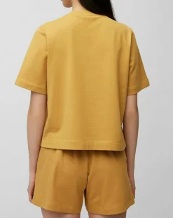 T-Shirt oversize jaune