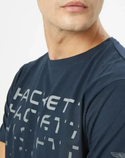 T-Shirt Raglan Aston Martin Racing bleu marine