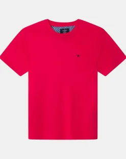 T-Shirt Regular Fit uni Yok rose fushia