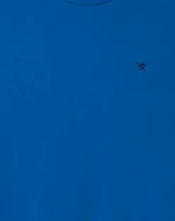 T-Shirt Regular Fit uni Yok bleu moyen