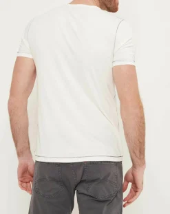 T-Shirt Seams blanc