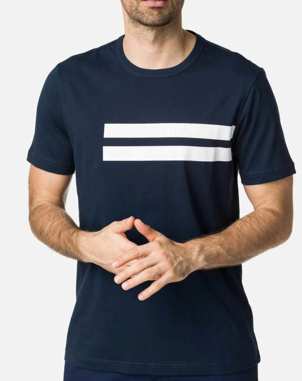 T-Shirt Stripes bleu marine