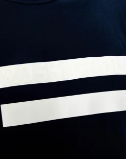 T-Shirt Stripes bleu marine