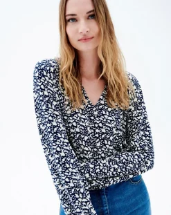 T-Shirt Timothée bicolore marine