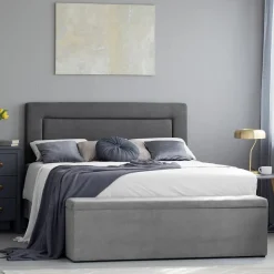 Tête de lit Ancona gris foncé - 180x120 cm