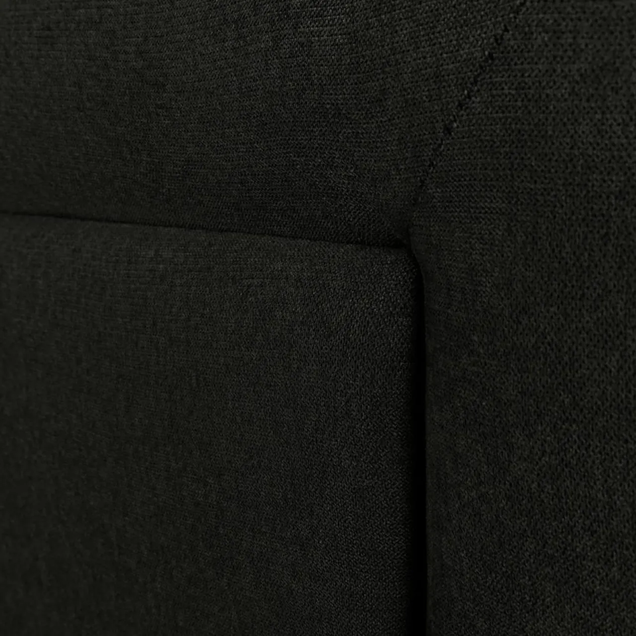 Tête de lit Ancona noire - 160x120 cm