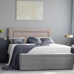 Tête de lit Ancona rose clair - 180x120 cm