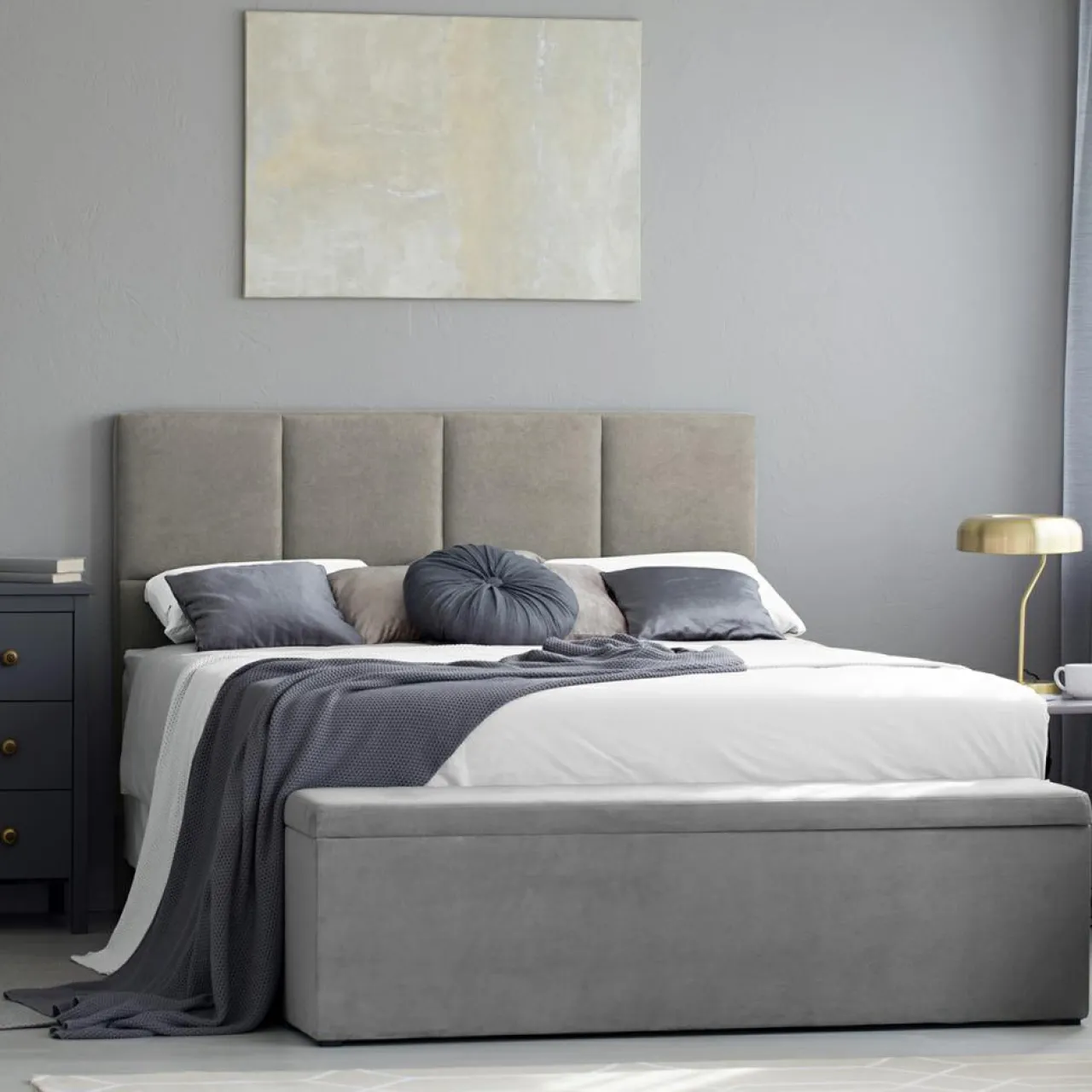 Tête de lit Barletta crème - 200x120 cm