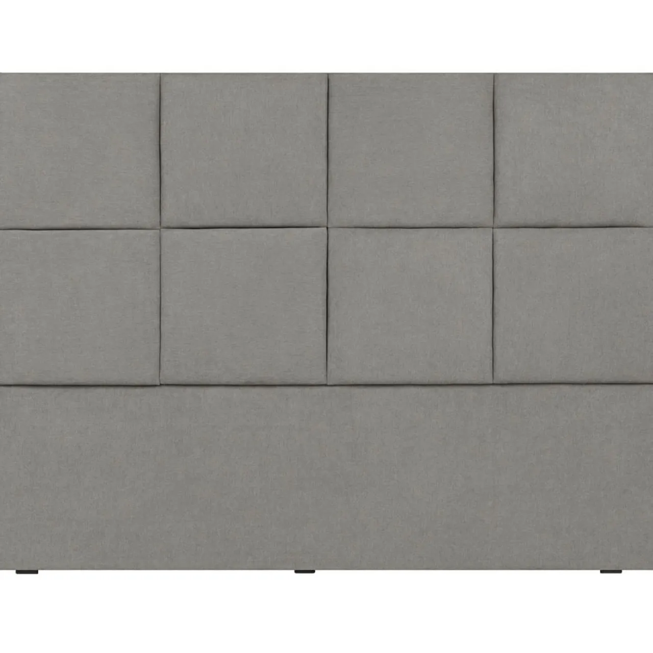 Tête de lit Barletta gris clair - 160x120 cm