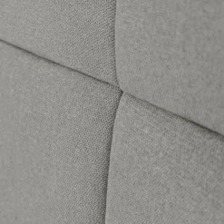 Tête de lit Barletta gris clair - 160x120 cm