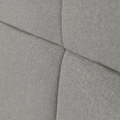 Tête de lit Barletta gris clair - 140x120 cm