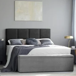 Tête de lit Barletta noire - 160x120 cm