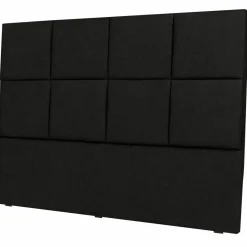 Tête de lit Barletta noire - 160x120 cm