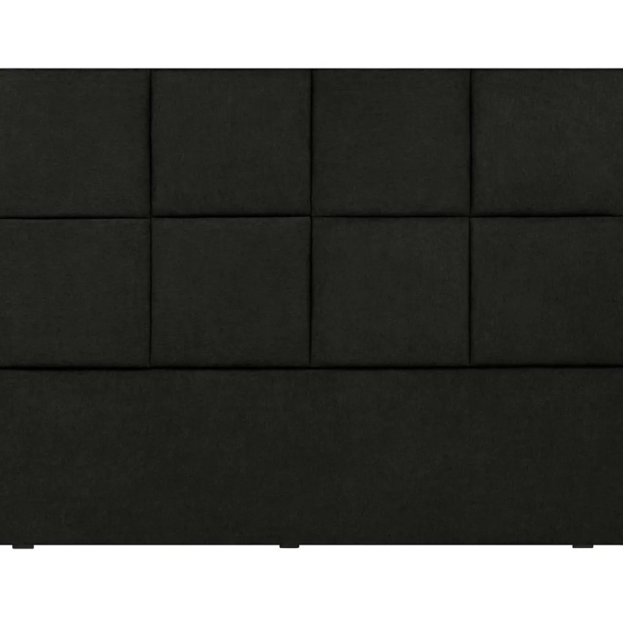 Tête de lit Barletta noire - 140x120 cm