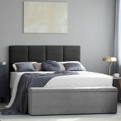 Tête de lit Barletta noire - 140x120 cm