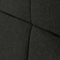 Tête de lit Barletta noire - 140x120 cm
