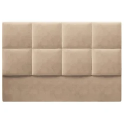 Tête de lit en Velours Begonia beige - 160 cm