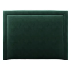 Tête de Lit en Velours Primevere vert bouteille - 180x120 cm