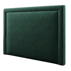 Tête de Lit en Velours Primevere vert bouteille - 180x120 cm