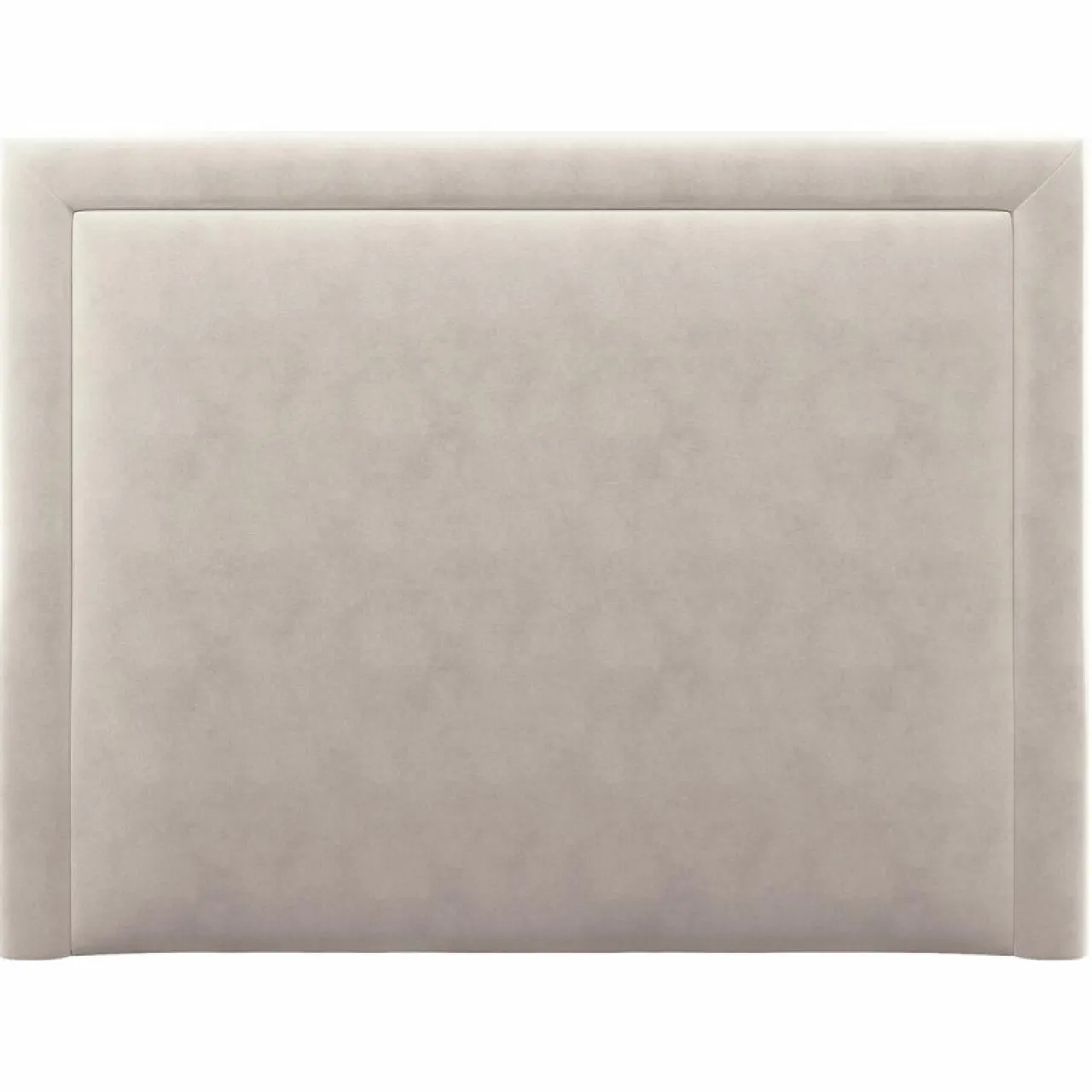 Tête de lit en Velours Primevere beige clair - 180x120 cm