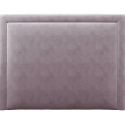Tête de lit en Velours Primevere lavande - 180x34x47 cm