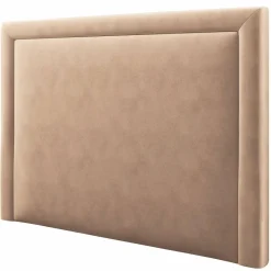 Tête De Lit En Velours Primevere beige - 180x120 cm