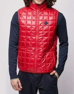 Veste avec doublure amovible Newport 3 couches bleu/rouge