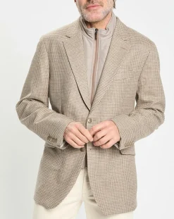Veste avec parement amovible beige
