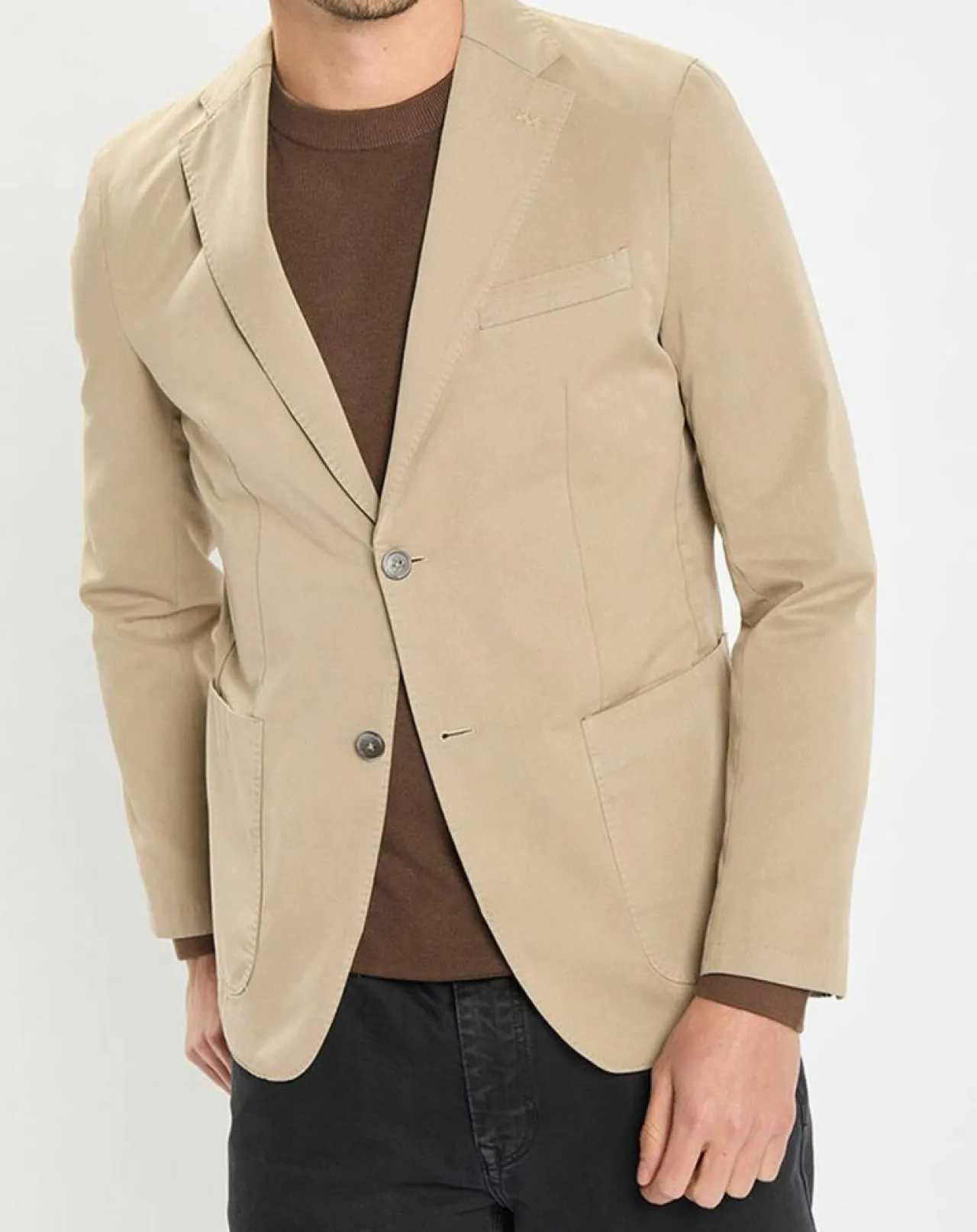 Veste blazer regular fit beige