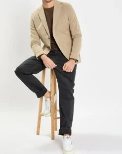 Veste blazer regular fit beige