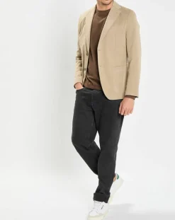 Veste blazer regular fit beige