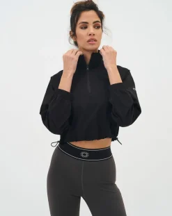 Veste Crop Training noire