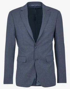 Veste de costume en Laine mélangée Melfi bleu