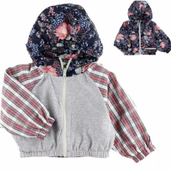 Veste de pluie réversible Harrod imprimée multicolore