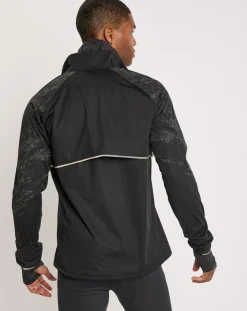 Veste de running réfléchissante Zeroweight Pro Warm noire