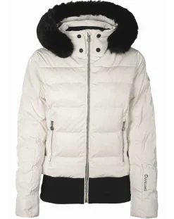 Veste de Ski Candice Ff blanche