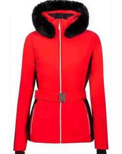 Veste de Ski Estelle Ff rouge