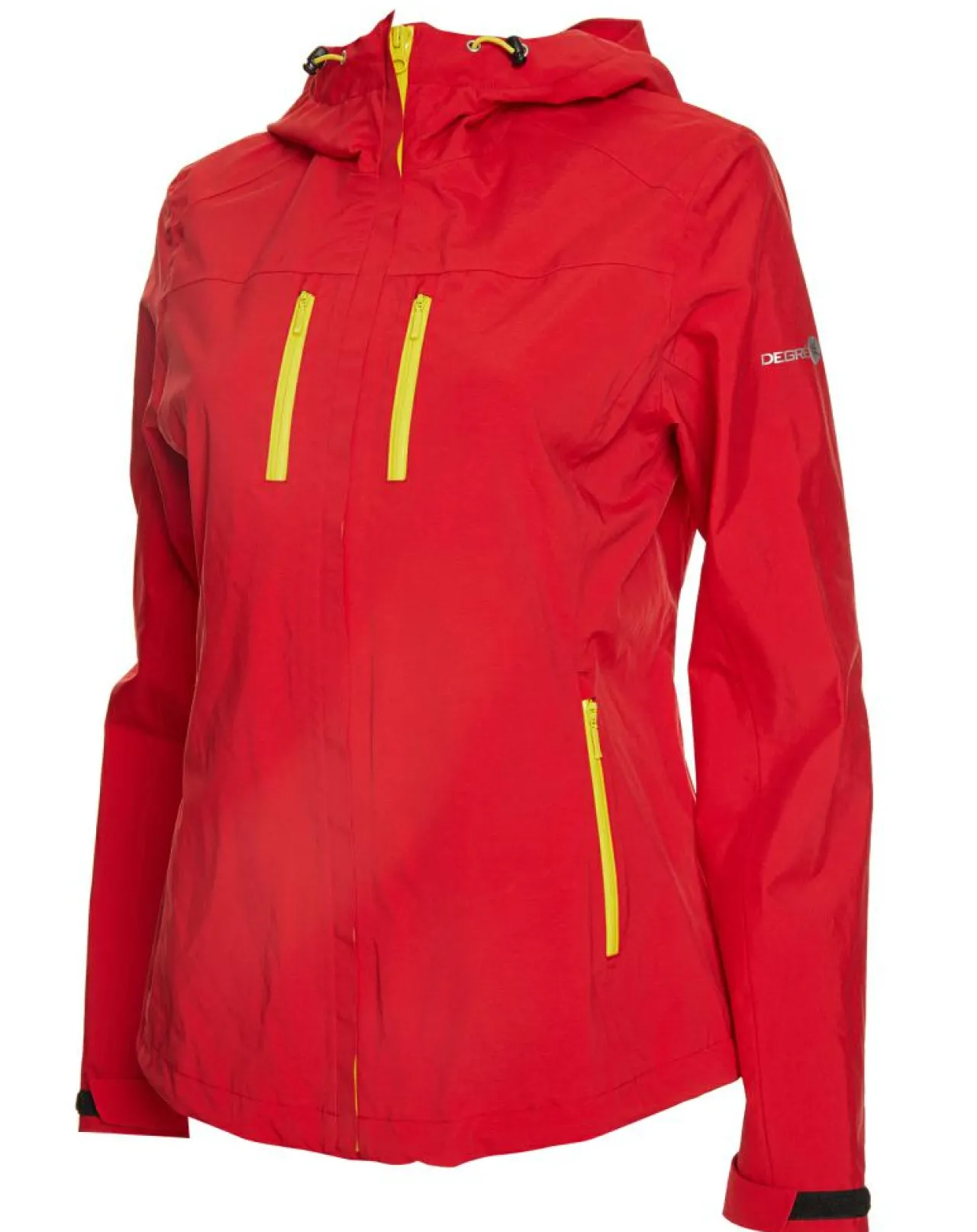 Veste de Ski Akragneti rouge/jaune