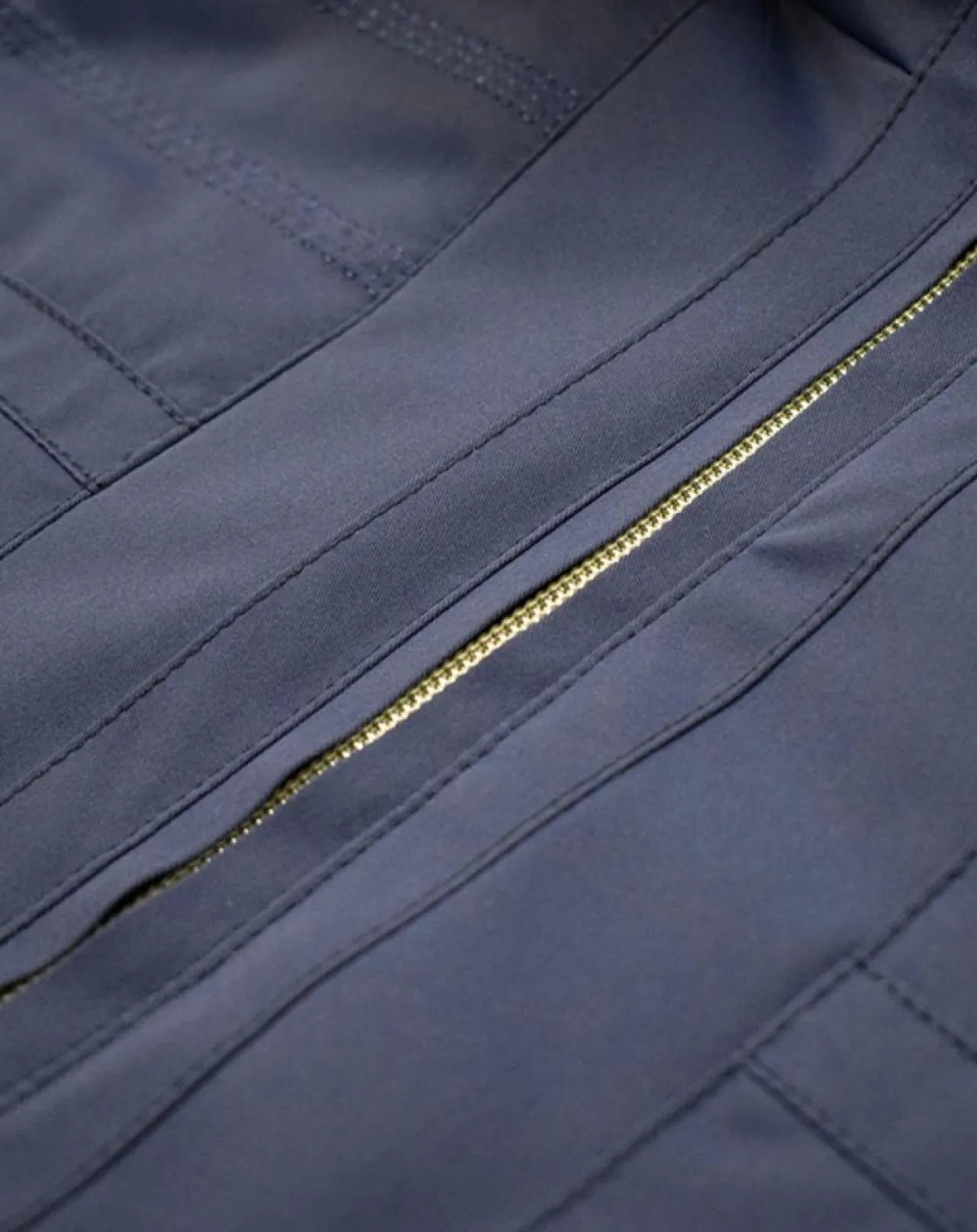 Veste de Ski Aneto col fausse fourrure cobalt