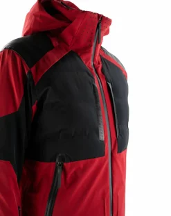 Veste de ski Apex rouge/noir