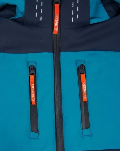 Veste de ski Aspi D7 bleue