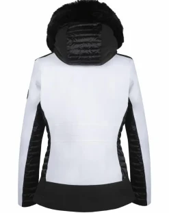 Veste de ski Camille Ff blanc/noir