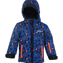 Veste de ski Camo bleu électrique