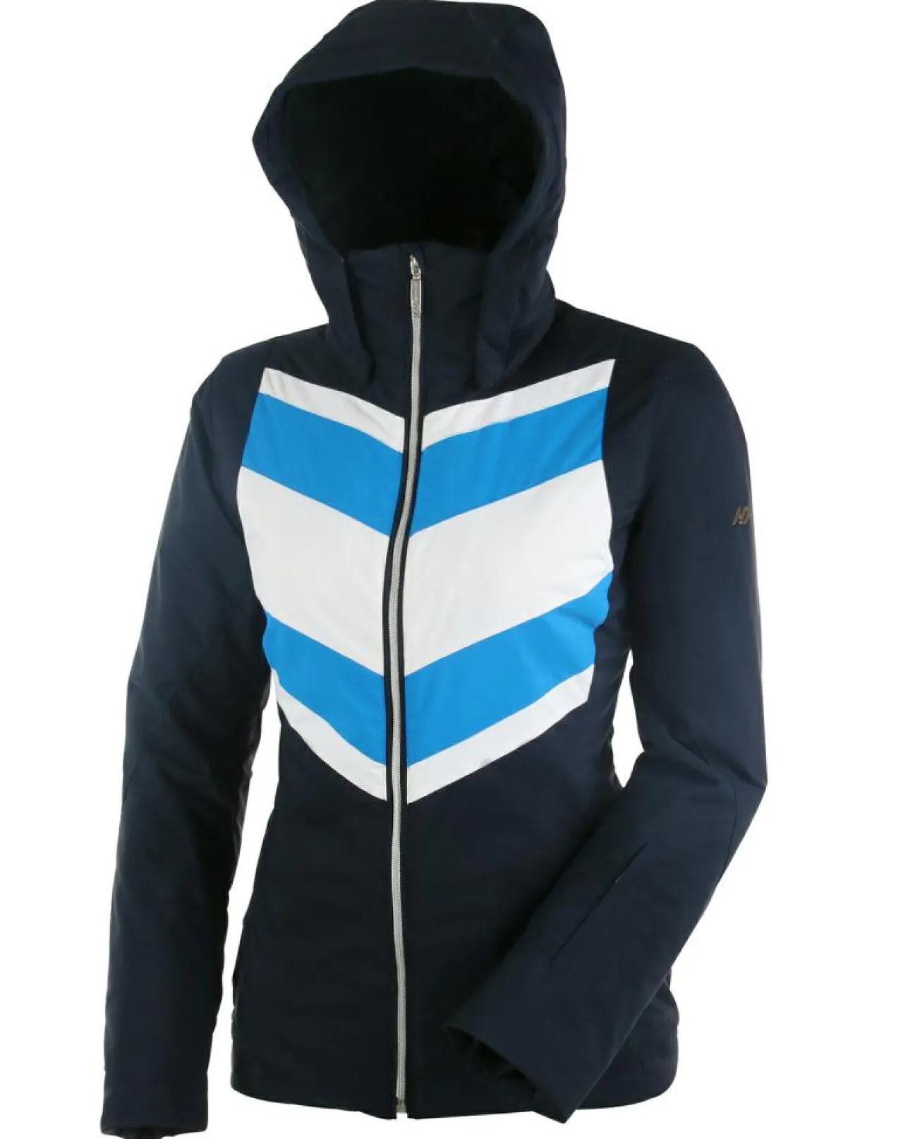 Veste de ski Dufour marine/blanc